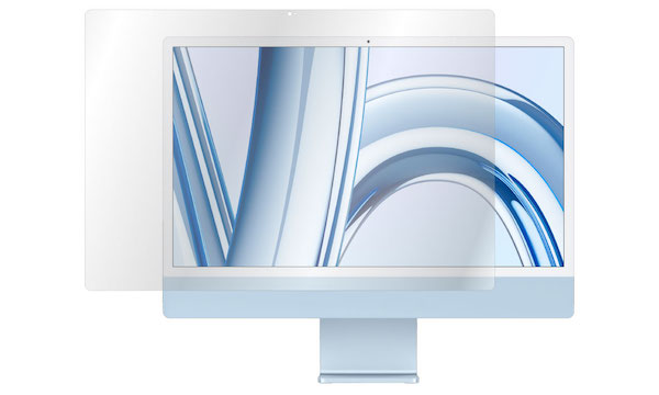 Apple「24インチ iMac (M3 2023/M1 2021)」対応の保護フィルムを3月上旬に販売開始！