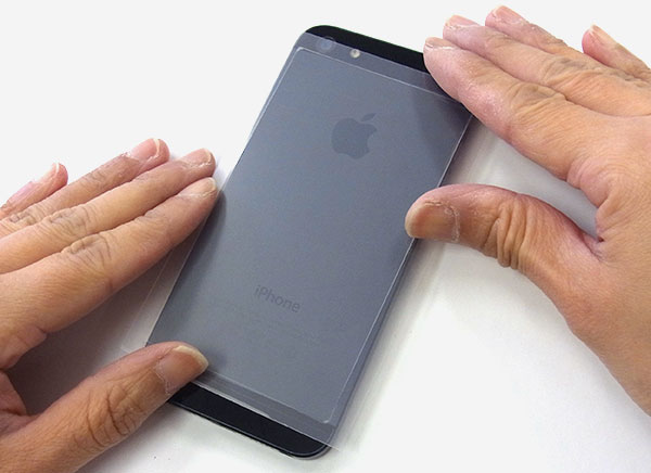 シリコンフィルムの貼り方 商品情報 株式会社アスデック