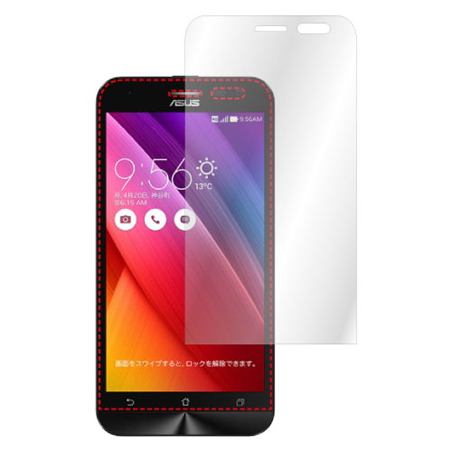 ZenFone 2 Laser用ノングレア画面保護フィルム３