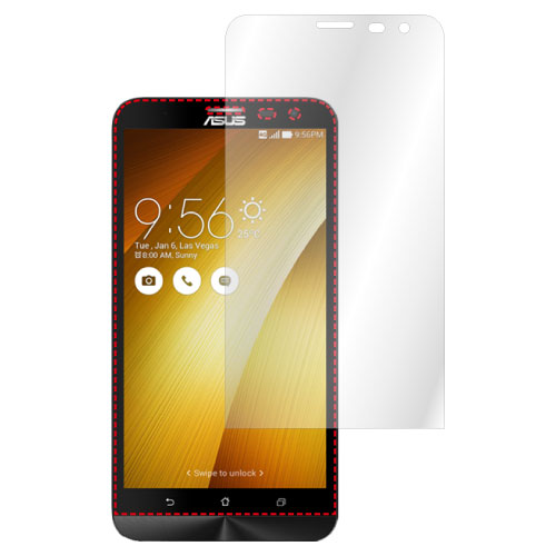 ASUS ZenFone 2 Laser ZE601KL用ノングレア画面保護フィルム３