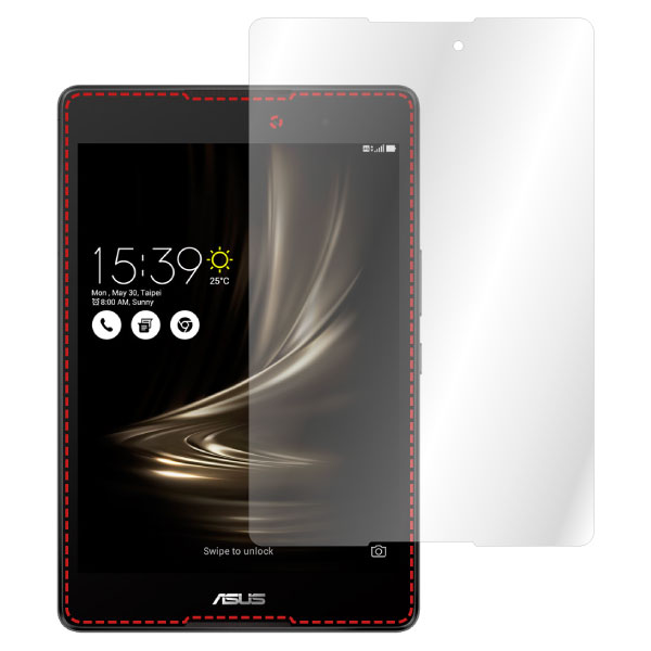 ASUS「ZenPad 3 8.0 (Z581KL)」用ノングレア保護フィルム