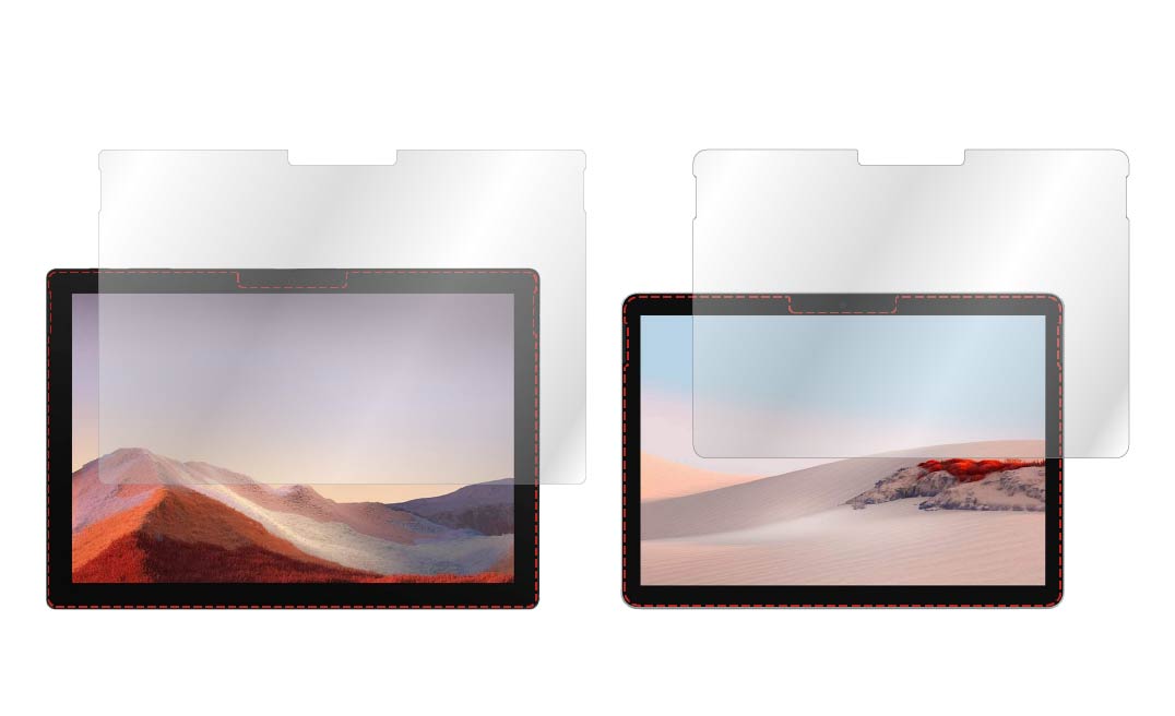「Surfece Pro 7」、「Surface Go 2」用保護フィルム画像