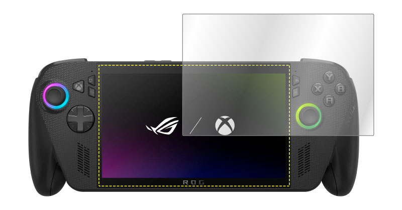 【2枚入り】ROG Ally フィルム 対応 液晶保護フィルム Amazon.co.jp: 【2枚セット】 For ASUS ROG Xbox Ally/ROG Xbox